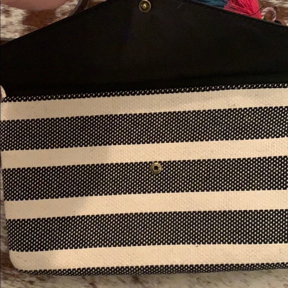 Fossil Devon Stripped Crossbody - Picture 8 of 12